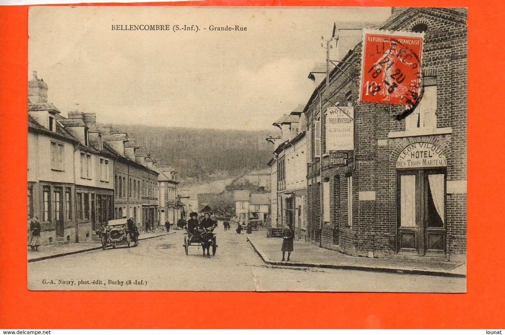 76 BELLENCOMBRE - Grande Rue (coupure Dans Le Bas Milieu) - Bellencombre