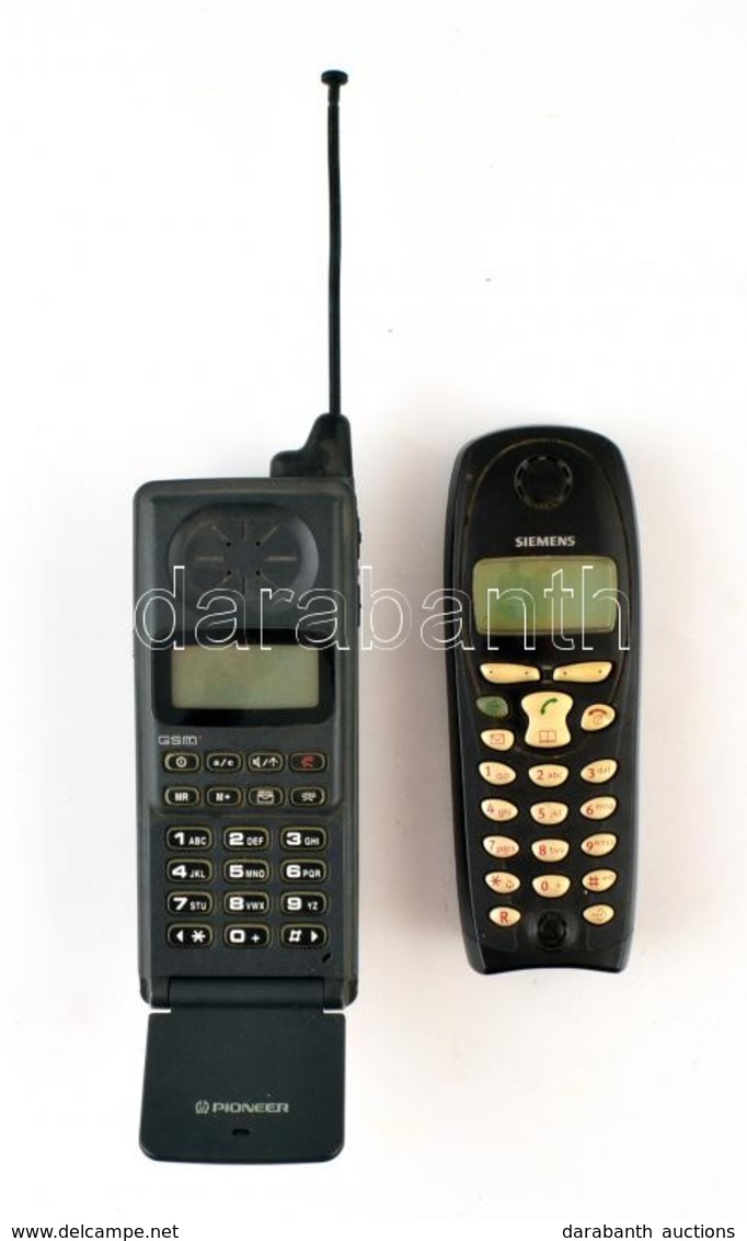 2 Régi Mobil Telefon: Pioneer Pcc D700, Siemens - Other & Unclassified