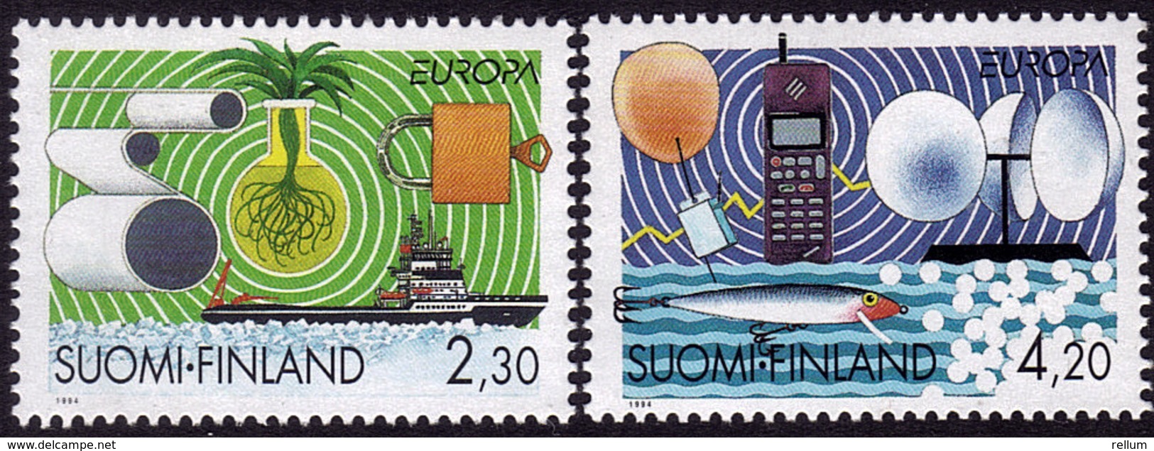 Finlande- Europa CEPT 1994 - Yvert Nr. 1214/1215  - Michel Nr. 1248/1249 ** - 1994