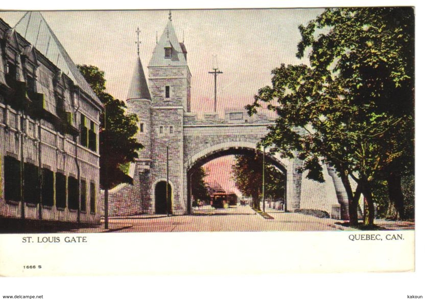 1907 - St. Louis Gate, Quebec, Warwick Bros & Rutter, (2351) - Québec – Les Portes