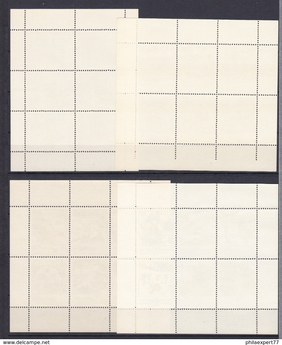 DDR - 1971/74 - Sammlung - Kleinbogen - Postfrisch - Ungebraucht