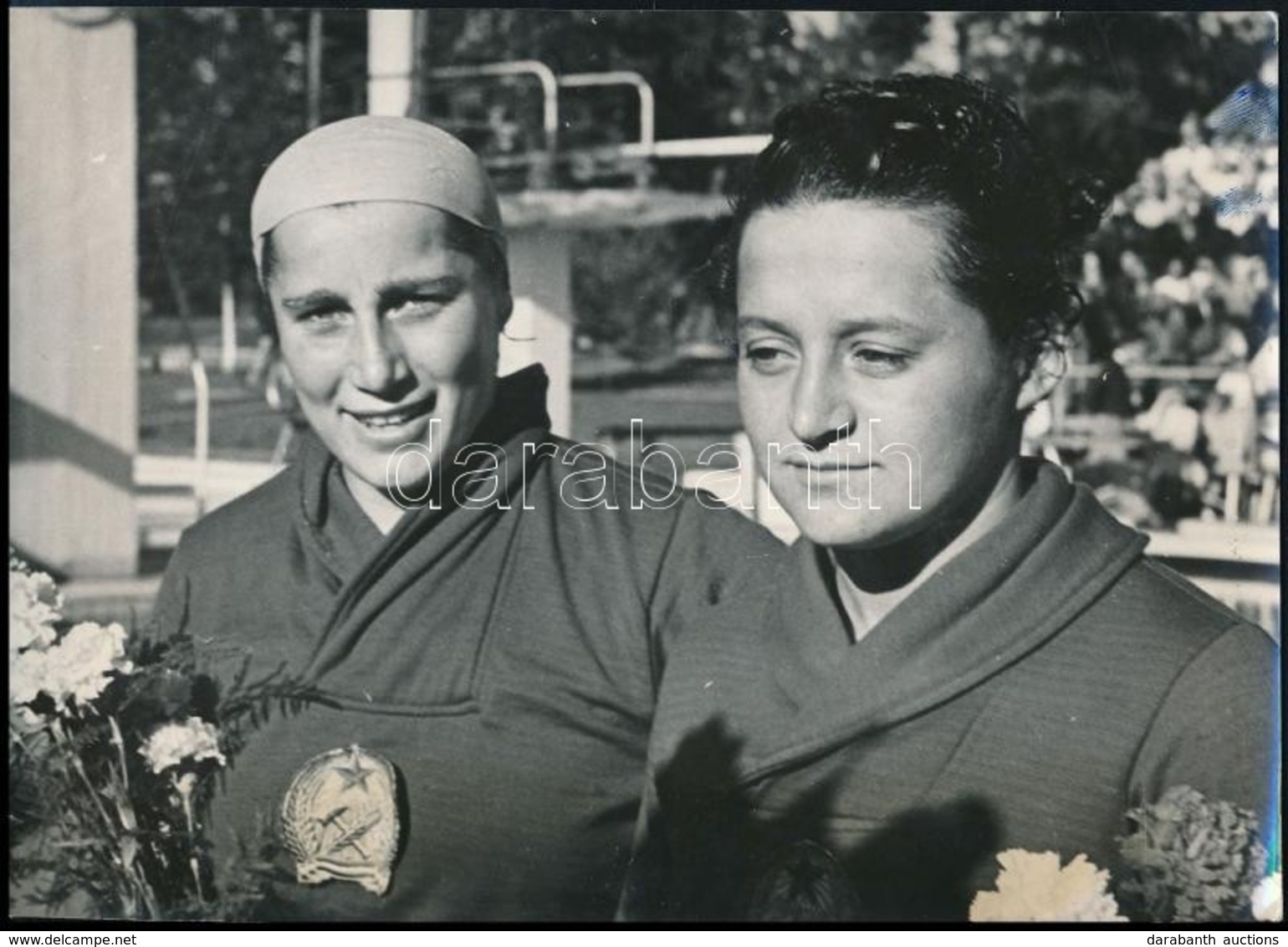 1952 Helsinki, XV. Nyári Olimpiai Játékokon 400 M Gyorsúszásban Aranyérmet Szerző Gyenge Valéria (1933-) és 4x100 M Női  - Otros & Sin Clasificación