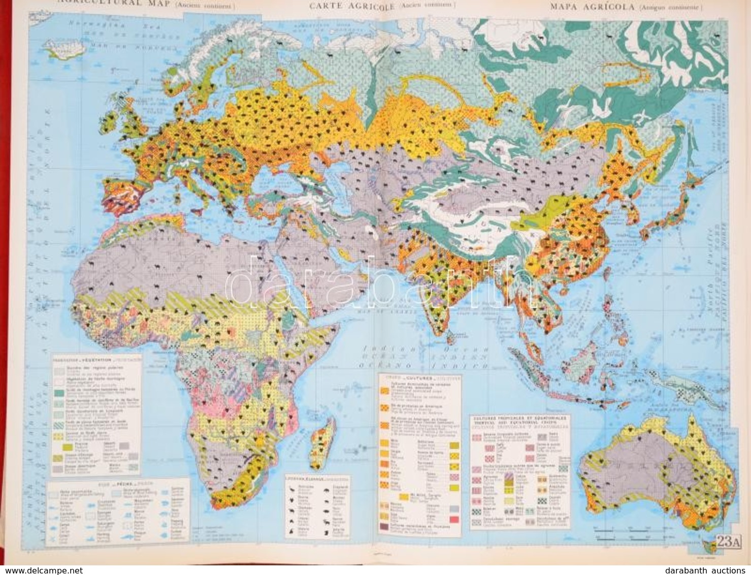 Larousse International Atlas Political And Economical. Publié Sous La Direction De Ivan Du Jonchay, Sándor Radó. Hiányos - Otros & Sin Clasificación