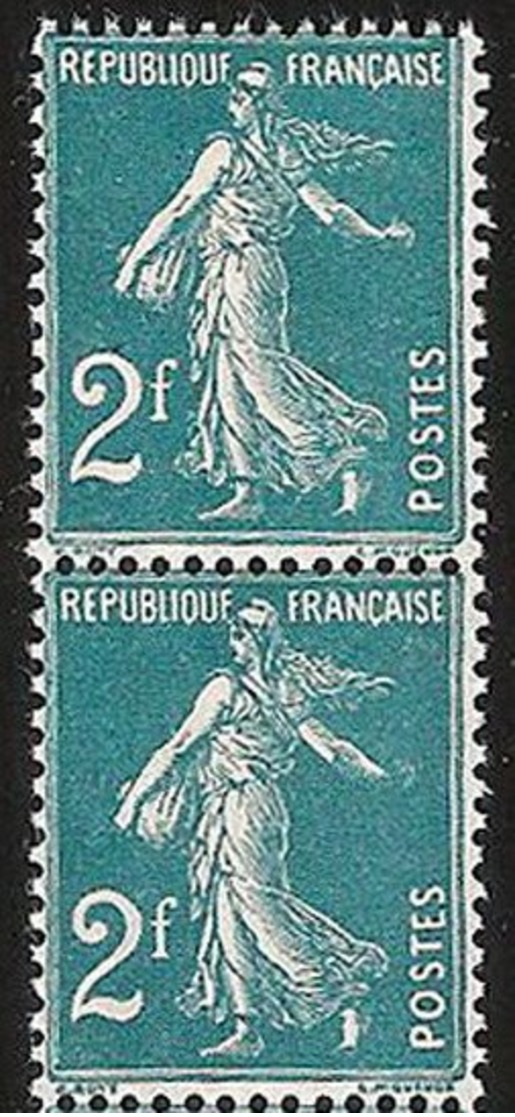 France Paire Du N°239 NFSCH ** MNH Cote Totale Yvert 2009 = 54.00 € - Neufs