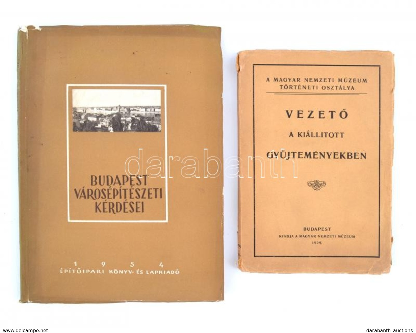 1929-1954 Budapest Városépítészeti Kérdései. Az 1953. Nov. 20-21.-én Tartott Ankét Anyaga. Szerk.: Preisich Gábor, Sós A - Ohne Zuordnung