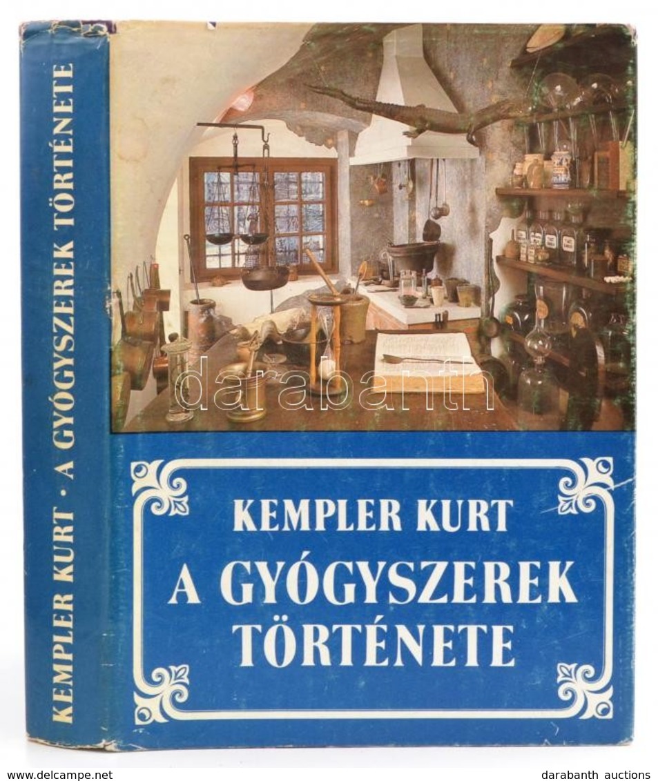 Kempler Kurt: A Gyógyszerek Története. Bp.,1984, Gondolat. Kiadói Kissé Sérült Gerincű Kartonált Papírkötés, Kiadói Papí - Ohne Zuordnung