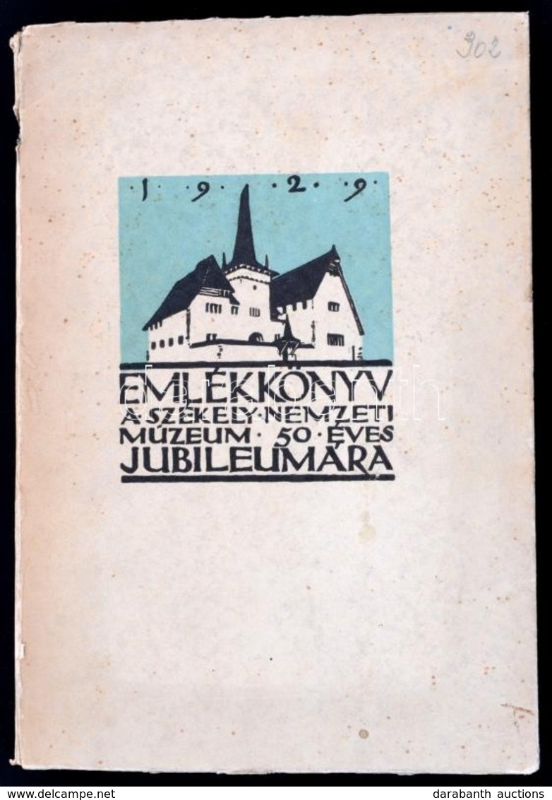 Emlékkönyv A Székely Nemzeti Múzeum ötvenéves Jubileumára. Szerk.: Csutak Vilmos. Sepsiszentgyörgy, 1929, Székely Nemzet - Unclassified