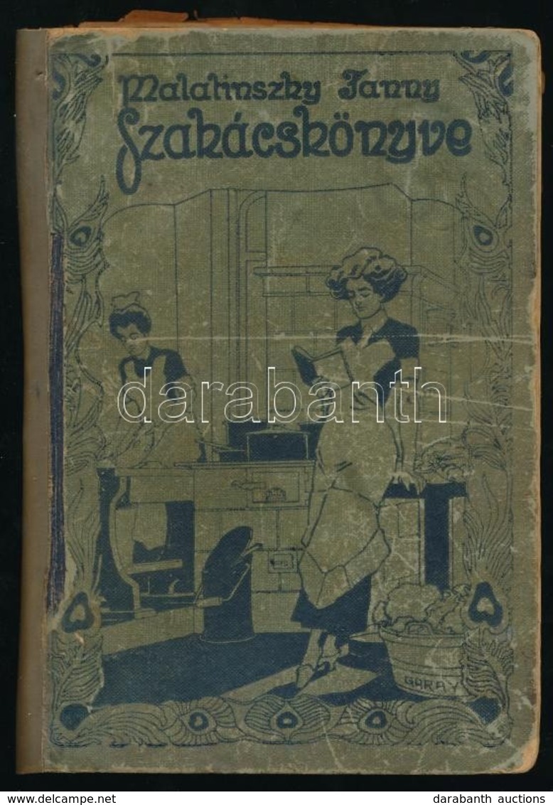 Malatinszky Fanny Szakácskönyve. Sajtó Alá Rendezte: Az Orsz. Nőképző Egyesület. Bp.,én., Légrády,VI+2+256 P.+15 T. Negy - Unclassified