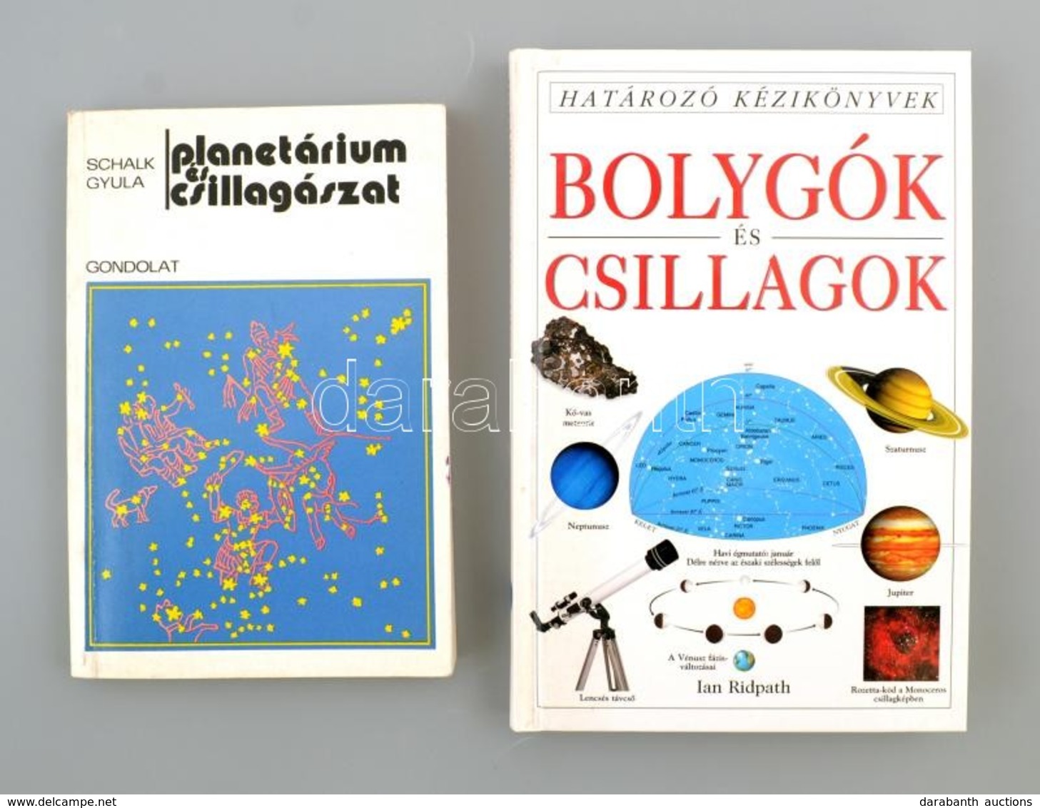 Schalk Gyula: Planetárium és Csillagászat. Bp., 1977. Gondolat; Ian Ridpath: Bolygók és Csillagok. Bp., 1998. DK - Ohne Zuordnung