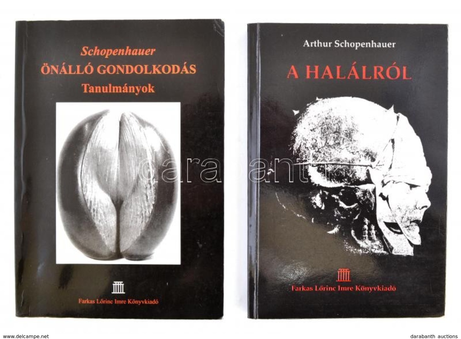 Arthur Schopenhauer 2 Műve:
A Halálról. Ford.: Bánóczi József.; Önálló Gondolkodás. Ford.: Schmidt József. Bp.,2001-2003 - Sin Clasificación