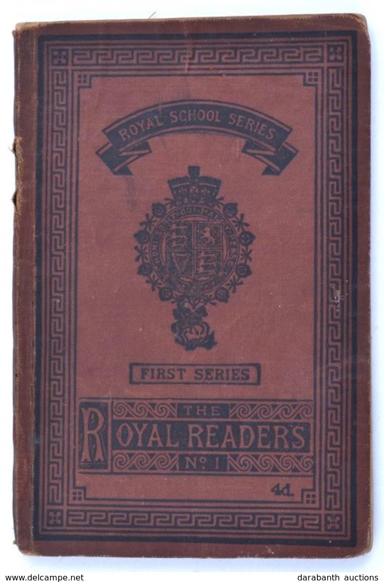 Royal Readers No. I. First Series. London, 1895, T. Nelson And Sons. Kiadói Papírkötés, Kopottas állapotban / Paperback, - Sin Clasificación