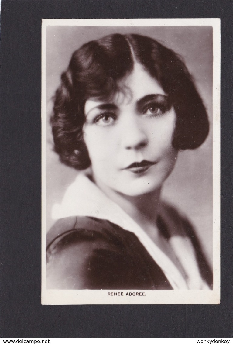 Rene Adoree.    Actress.   Picturegoer Series. (Card Number 242).     RPPC. - Acteurs