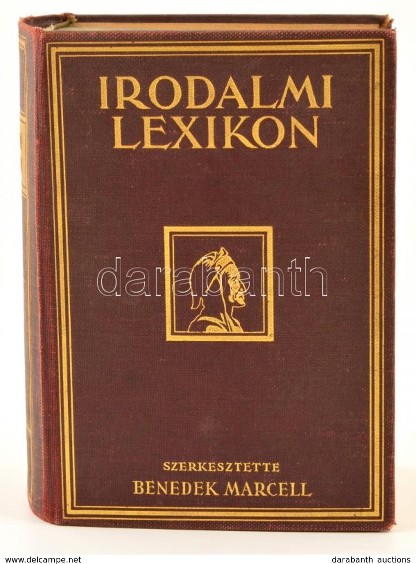 Benedek Marcell (szerk.): Irodalmi Lexikon. Budapest , 1927, Győző Andor Kiadása. Kiadói Aranyozott Egészvászon Kötésben - Unclassified