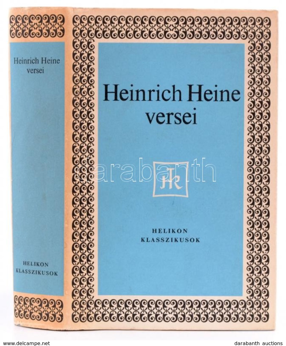 Heinrich Heine Versei. Helikon Klasszikusok. Vál. Eörsi István. Bp.,1973, Magyar Helikon. Kiadói Egészvászon-kötés, Kiad - Unclassified