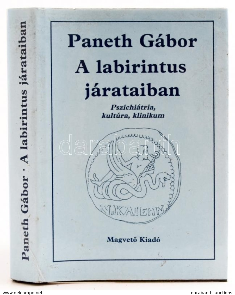 Paneth Gábor: A Labirintus Járataiban. Pszichiátria, Kultúra, Klinikum. Bp.,1985,Magvető. Kiadói Egészvászon-kötés, Kiad - Sin Clasificación