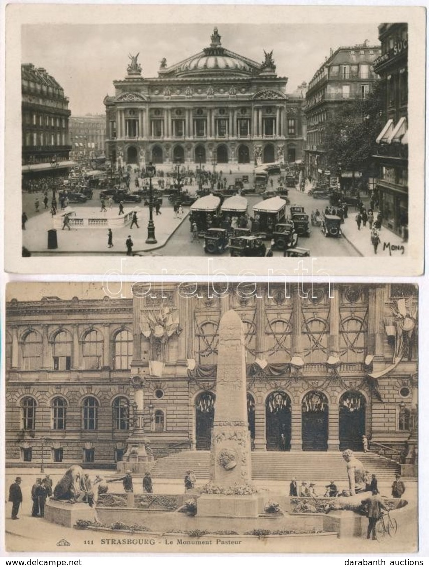 ** * 13 Db RÉGI Francia Városképes Lap / 13 Pre-1945 French Town-view Postcards - Sin Clasificación