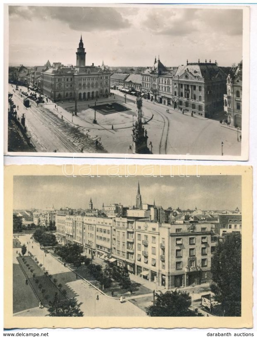 ** 11 Db RÉGI Használatlan Történelmi Magyar Városképes Lap / 11 Pre-1945 Unused Town-view Postcards From The Kingdom Of - Unclassified