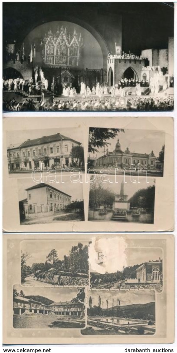 ** * 50 Db MODERN Magyar Városképes Lap Az 1950-es és 1960-as évekből / 50 Modern Hungarian  Town-view Postcards From Th - Ohne Zuordnung