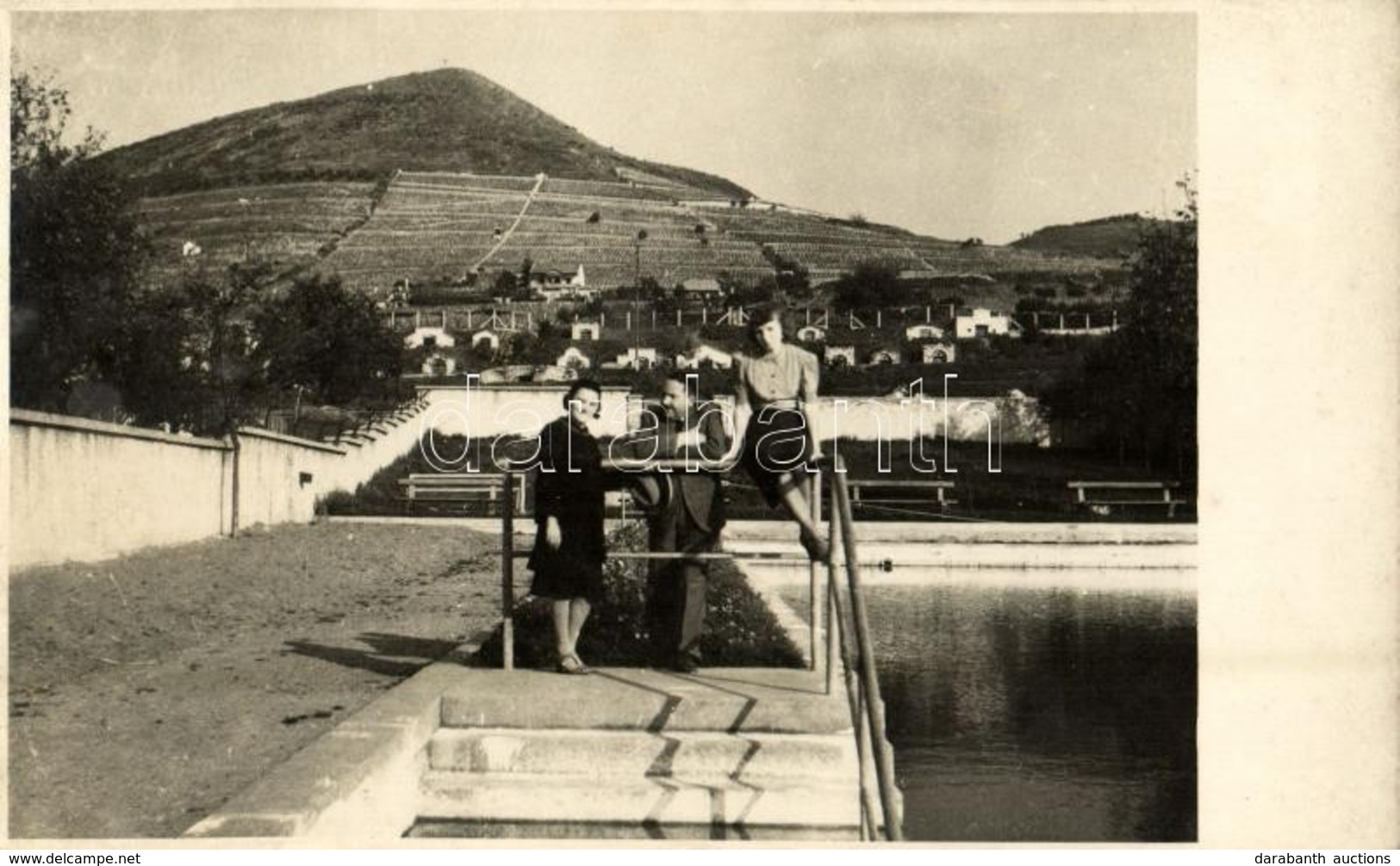 * T2 ~1940 Abaújszántó, Strand. Photo - Sin Clasificación