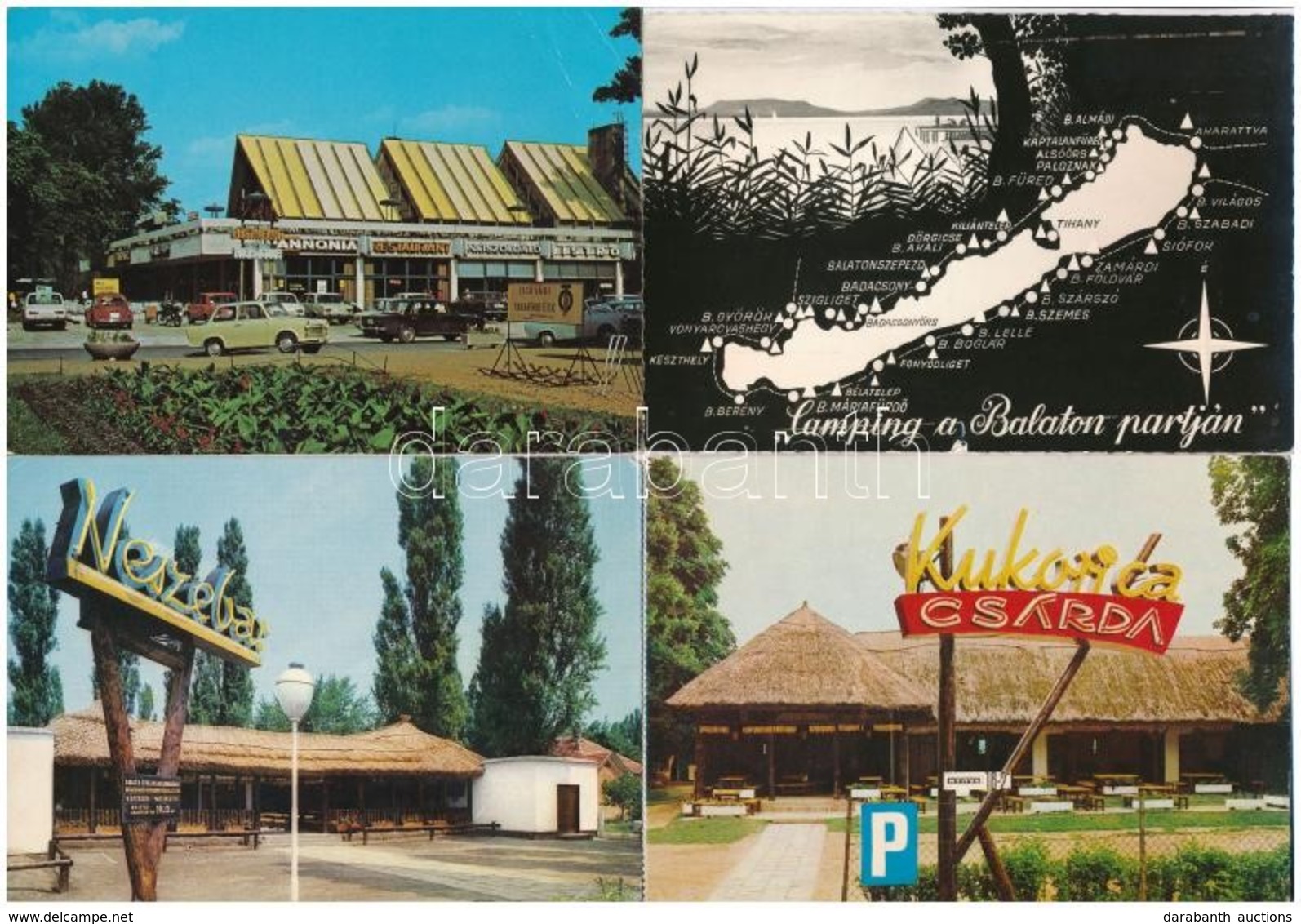 ** * Balaton - 35 Db Modern Képeslap / 35 Modern Postcards - Unclassified