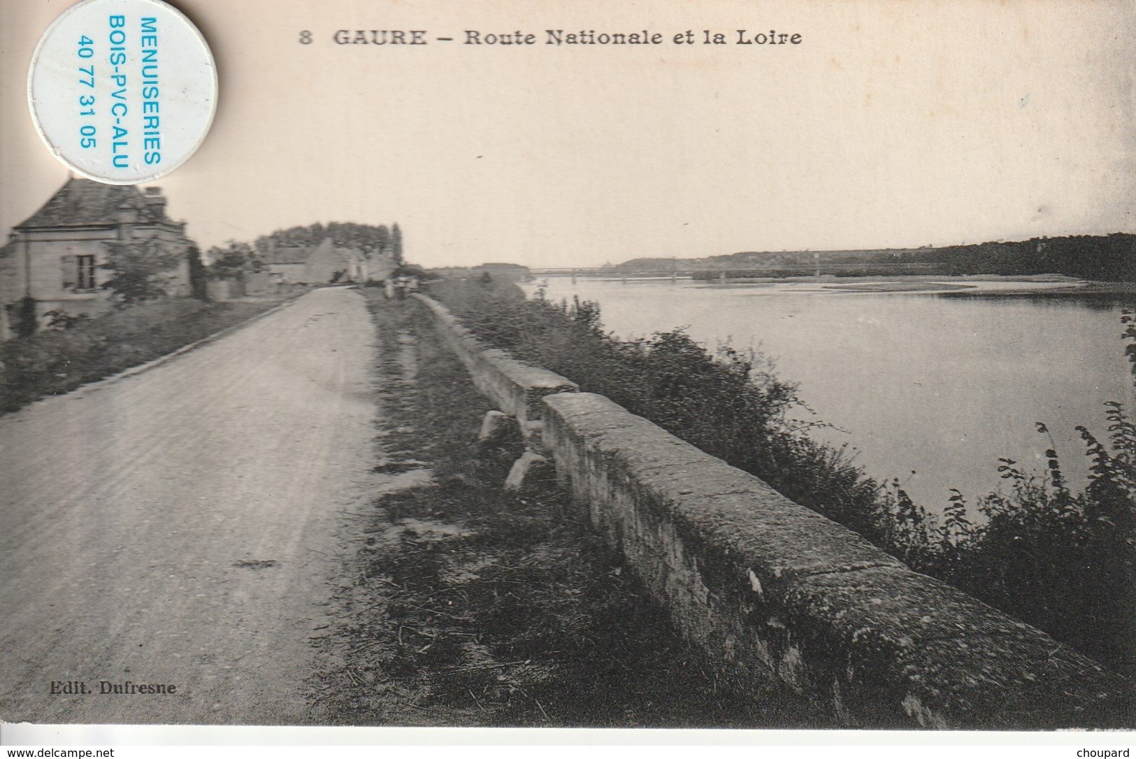 31 - Très Belle  Carte Postale Ancienne De GAURE  Route Nationale Et La Loire - Luchon