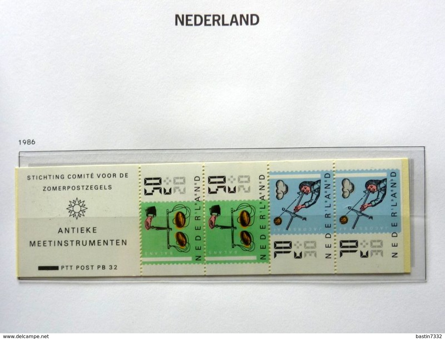 Netherlands/Pays Bas/Holanda/Paesi Bassi collection 1970-1989 in Davo Luxe incl. cassette/slipcase