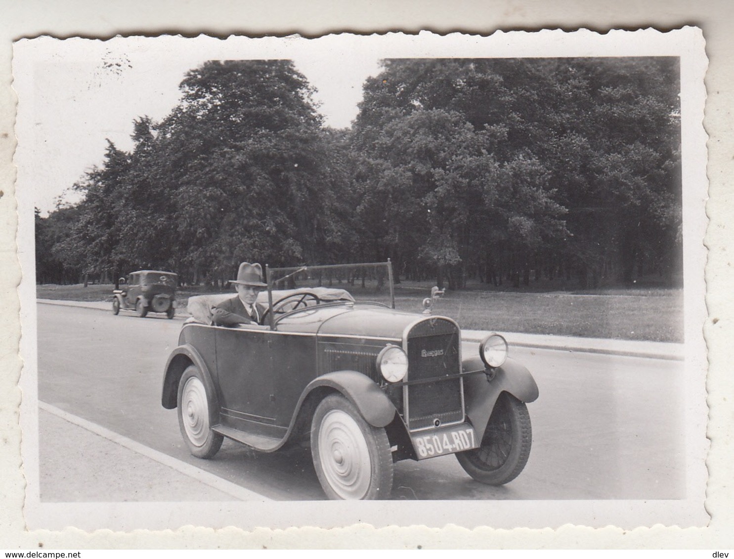 Oldtimers - Photo 6 X 8.5 Cm - Automobiles