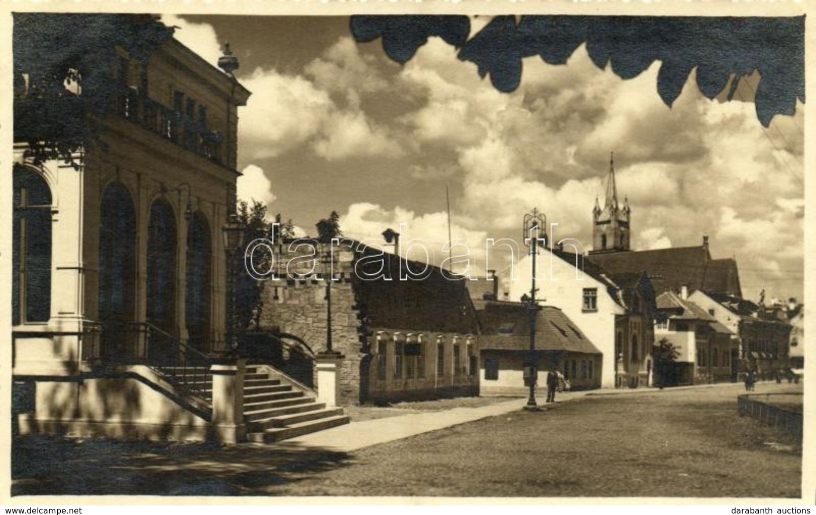 * T2/T3 Beszterce, Bistritz, Bistrita; Utca / Street. Photo (fl) - Ohne Zuordnung