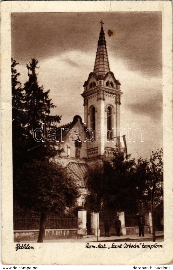 T3 1941 Bethlen, Beclean; Római Katolikus 'Szent István' Templom / Catholic Church (EB) - Ohne Zuordnung