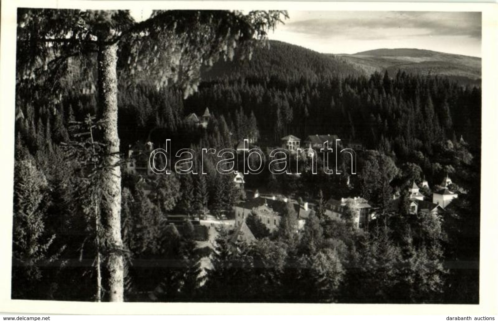 ** T1 Borszék, Borsec; Látkép / General View - Ohne Zuordnung