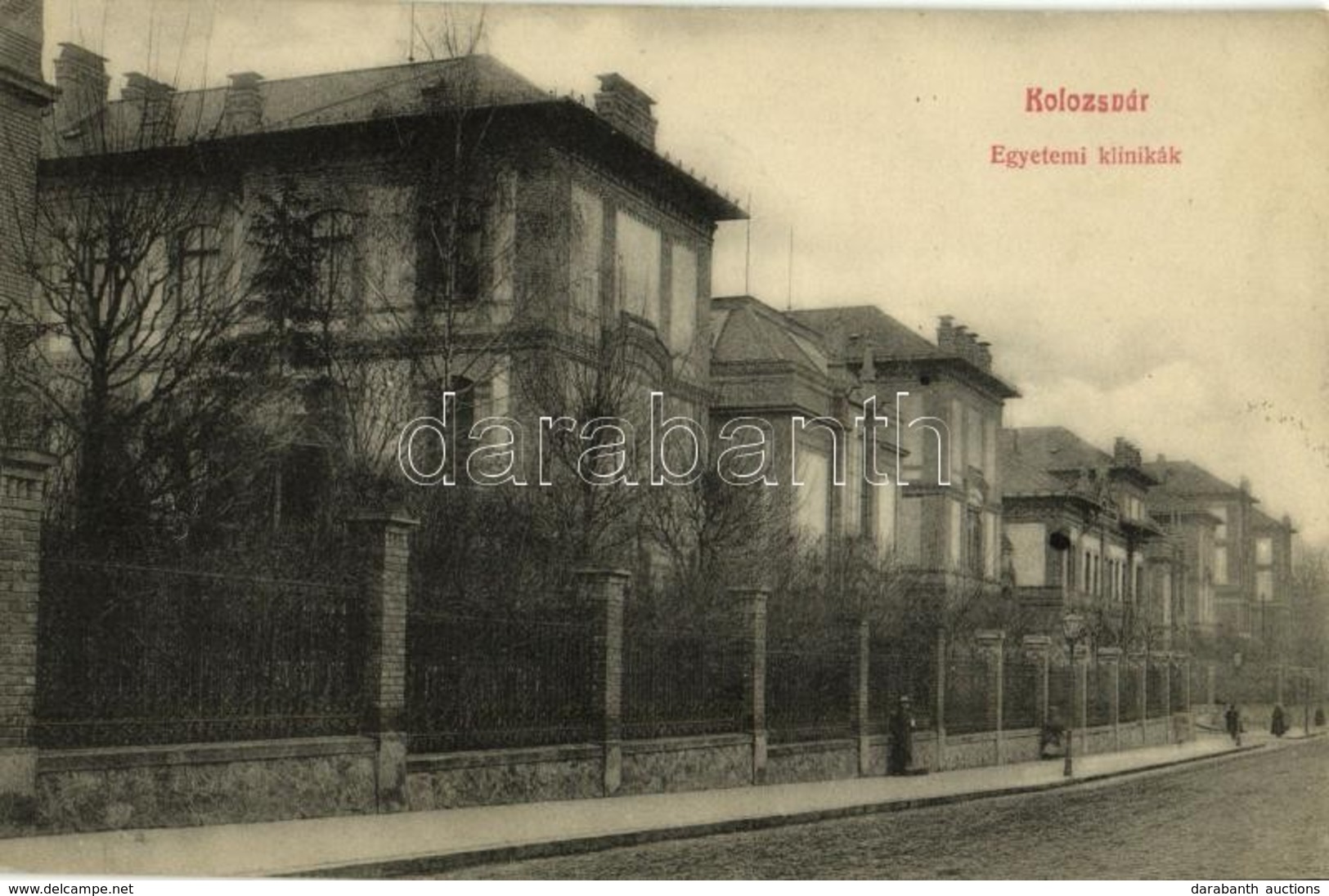 T2 1909 Kolozsvár, Cluj; Egyetemi Klinikák / University Clinics - Unclassified