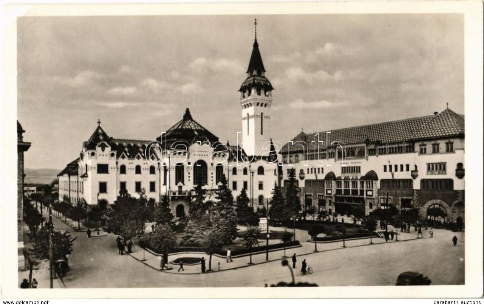 T2/T3 1942 Marosvásárhely, Targu Mures;  Városháza és Közművelődési Ház / Town Hall, Community Center (EK) - Ohne Zuordnung