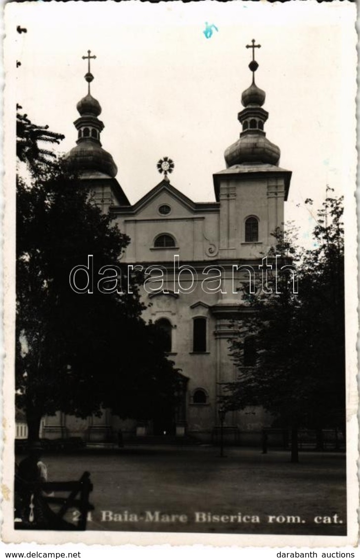 * T3 1940 Nagybánya, Baia Mare; Római Katolikus Templom / Biserica / Church (Rb) - Sin Clasificación