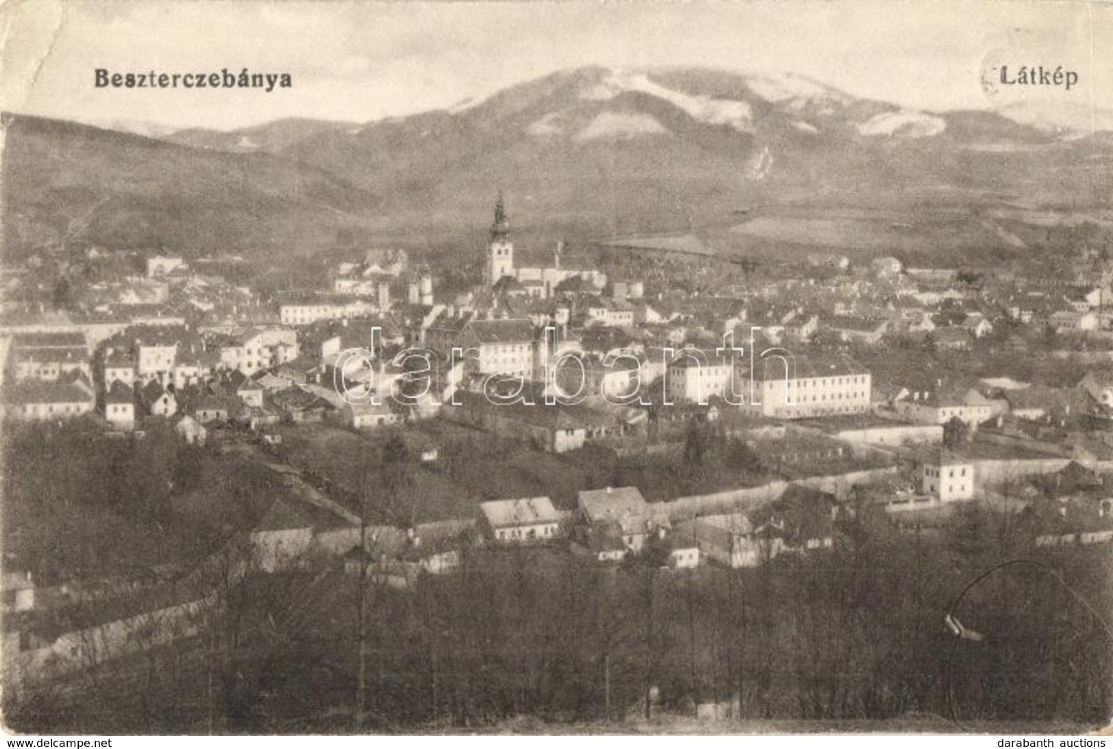 ** T2/T3 Besztercebánya, Banská Bystrica; Látkép / General View (EK) - Sonstige & Ohne Zuordnung