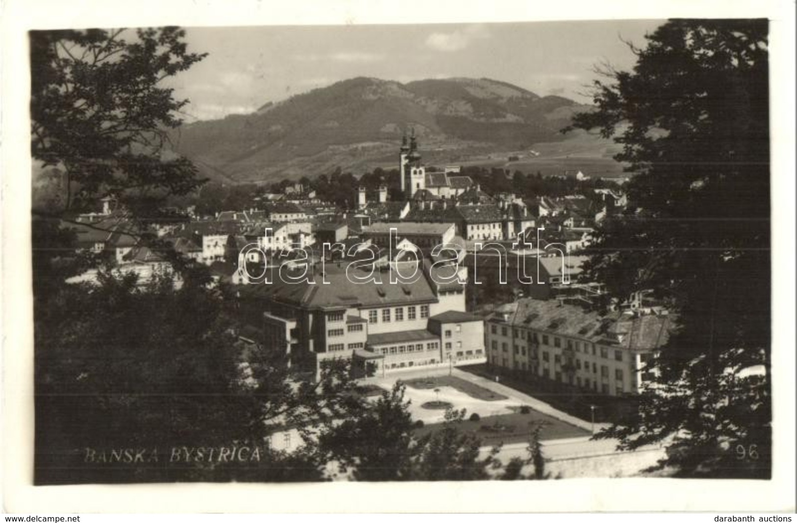 T2 1925 Besztercebánya, Banská Bystrica; Tér / Square. Photo - Other & Unclassified