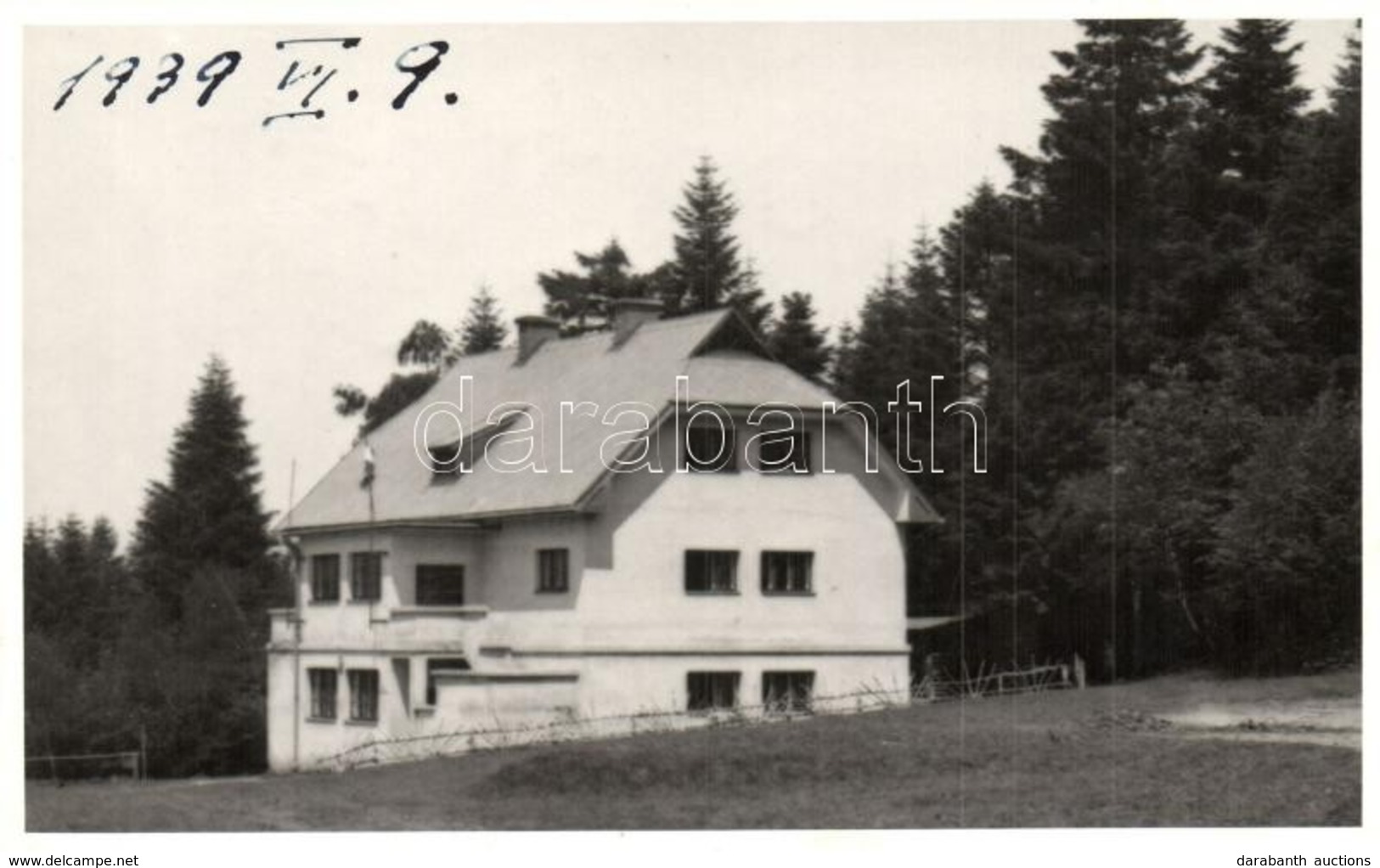 T2 1939 Kassa, Kosice; Jahodna, Ottilia Menedékház / Rest House, Photo - Other & Unclassified