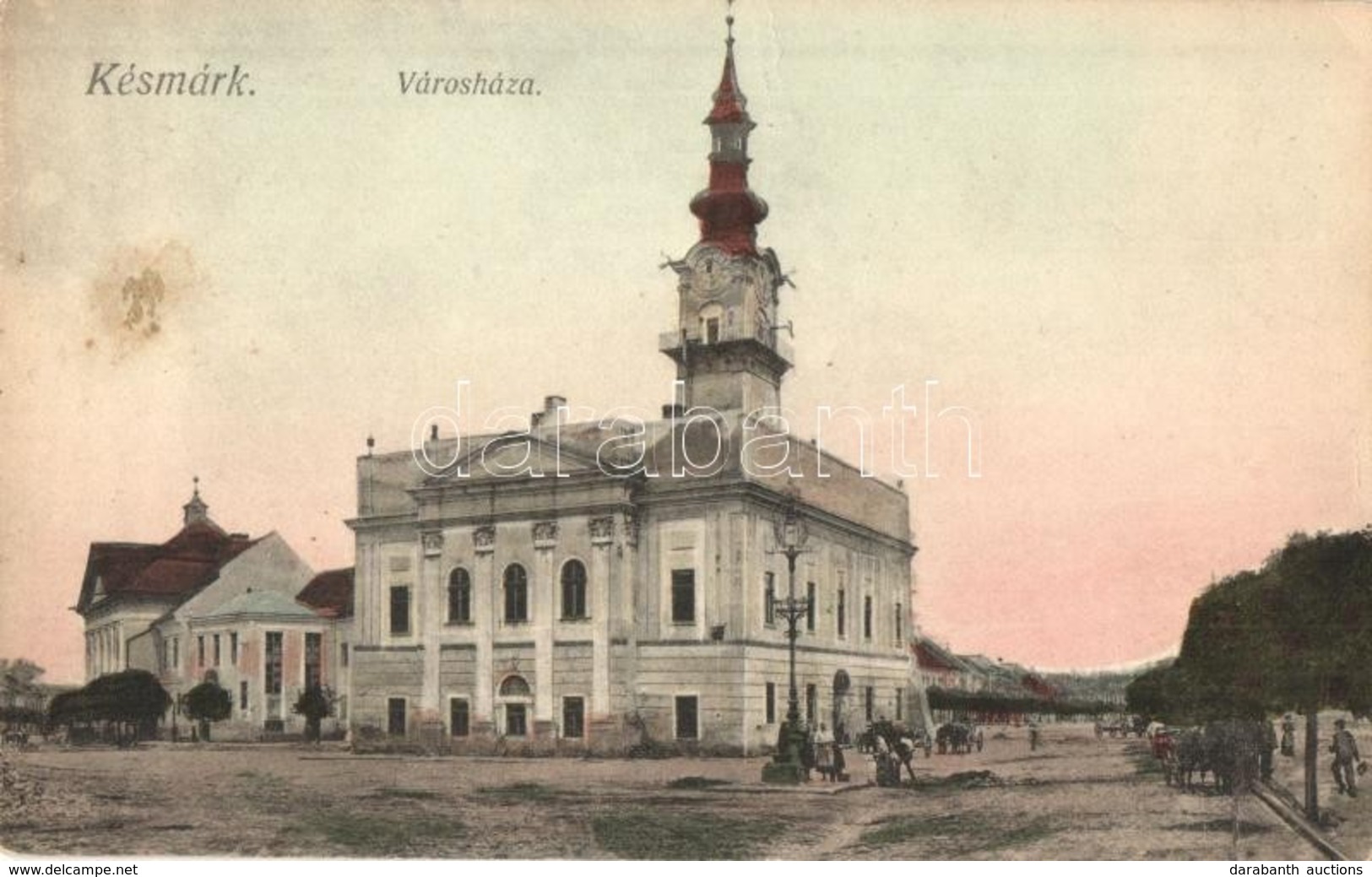 T2/T3 Késmárk, Kezmarok; Városháza / Town Hall (EK) - Other & Unclassified