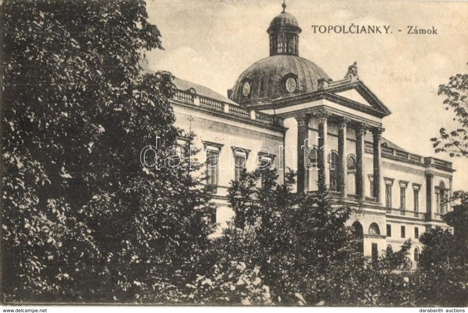 T2/T3 1932 Kistapolcsány, Topolcianky; Gróf Keglevich Kastély (József Főherceg Kastély) / Castle (fa) - Otros & Sin Clasificación