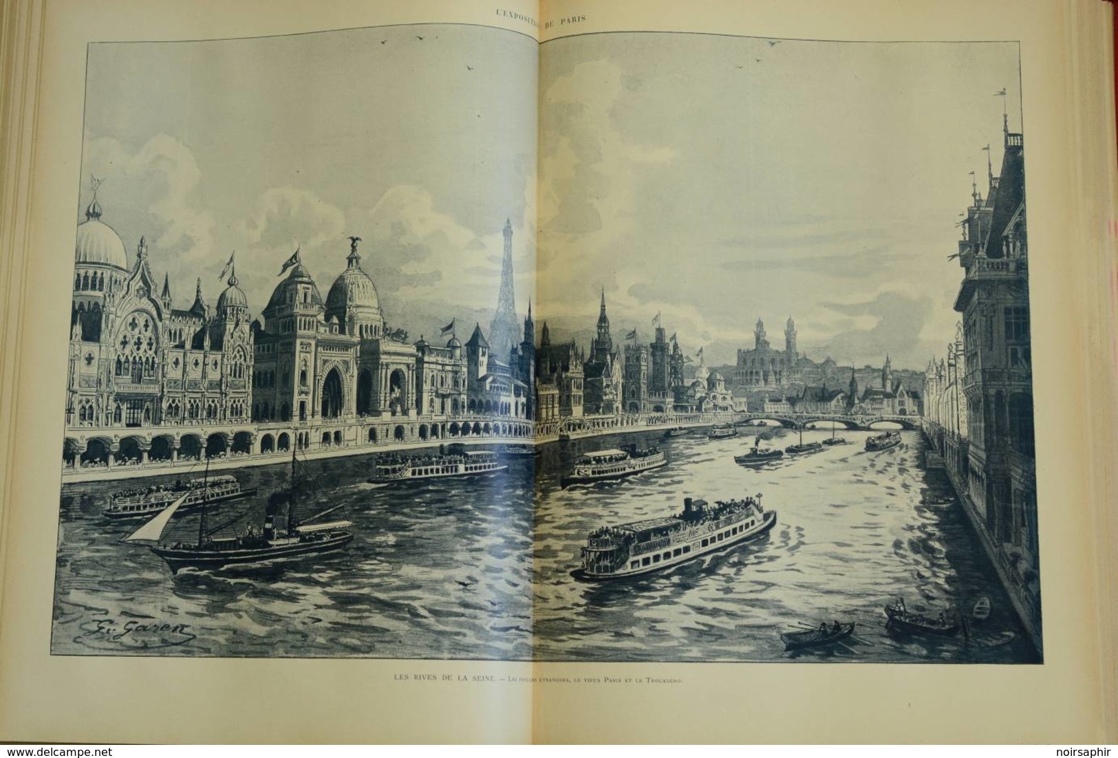 EXPOSITION DU SIÈCLE PARIS 1900 3 VOLUMES RELIÉS SUPERBE ENSEMBLE EXPO UNIVERSELLE GRAVURES DESSINS PHOTOS PLANCHES