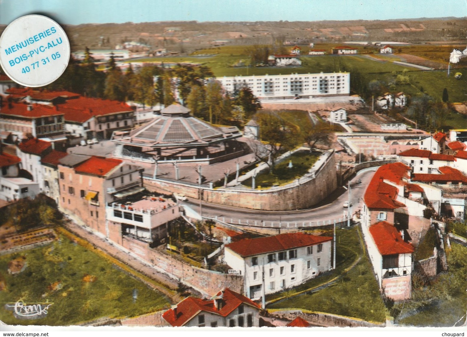 31 - Très Belle Carte Postale Semi Moderne Dentelée De  MONTREJEAU  Vue Aérienne - Montréjeau