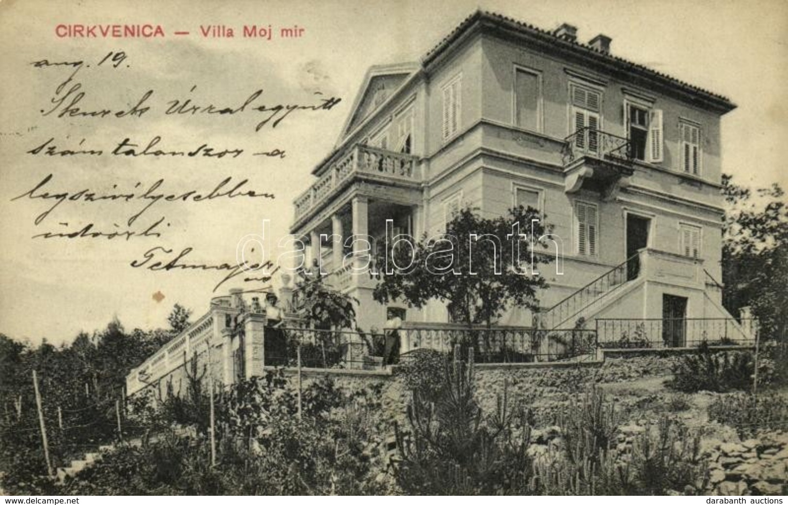 T2 1911 Crikvenica, Cirkvenica; Villa Moj Mir / Nyaraló / Villa - Sonstige & Ohne Zuordnung