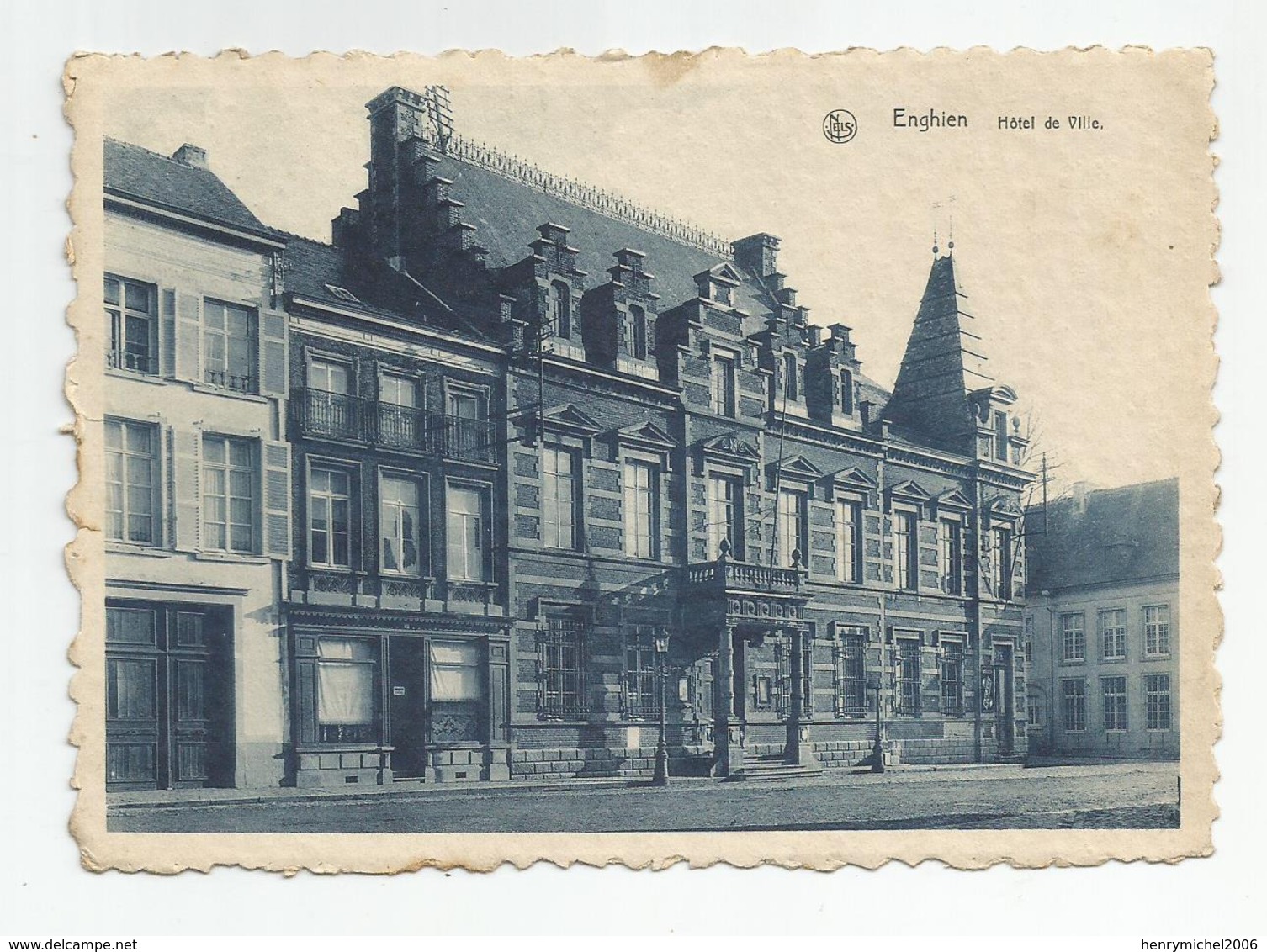 Belgique Enghien Hotel De Ville Ed Collège St Augustin , Photo Dumont , Bruxelles - Enghien - Edingen