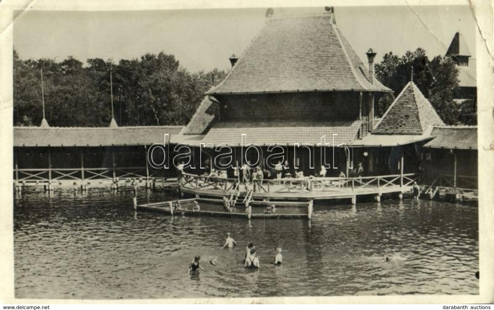 * T3 Palicsfürdő, Palic (Szabadka, Subotica); Strandrészlet / Swimming Pool (EK) - Ohne Zuordnung