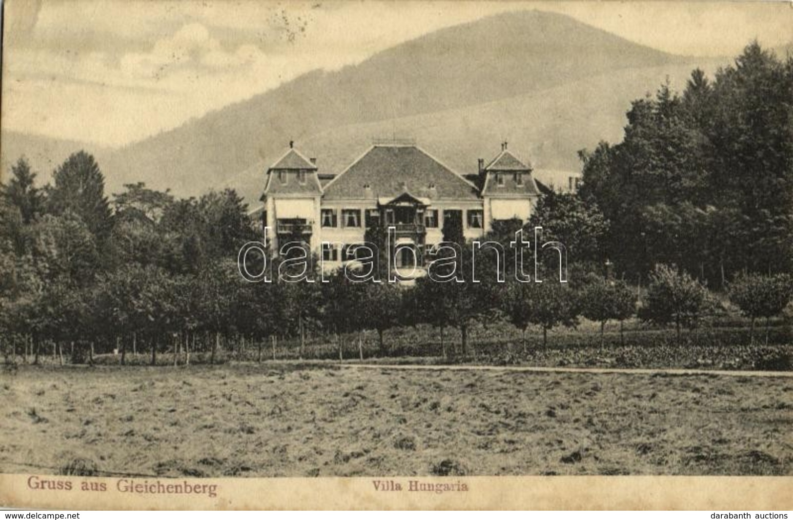 * T2/T3 1915 Bad Gleichenberg, Villa Hungaria (fl) - Otros & Sin Clasificación