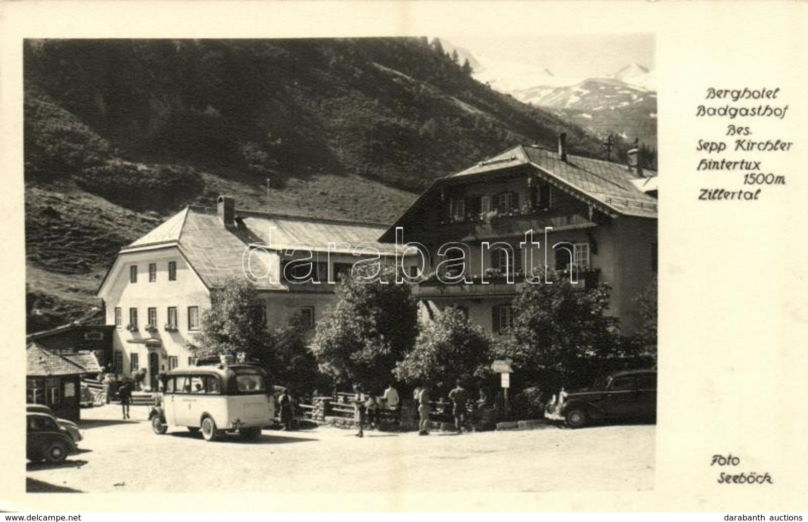 ** T1/T2 Hintertux (Zillertal), Berghotel Badgasthof / Hotel, Automobiles - Otros & Sin Clasificación