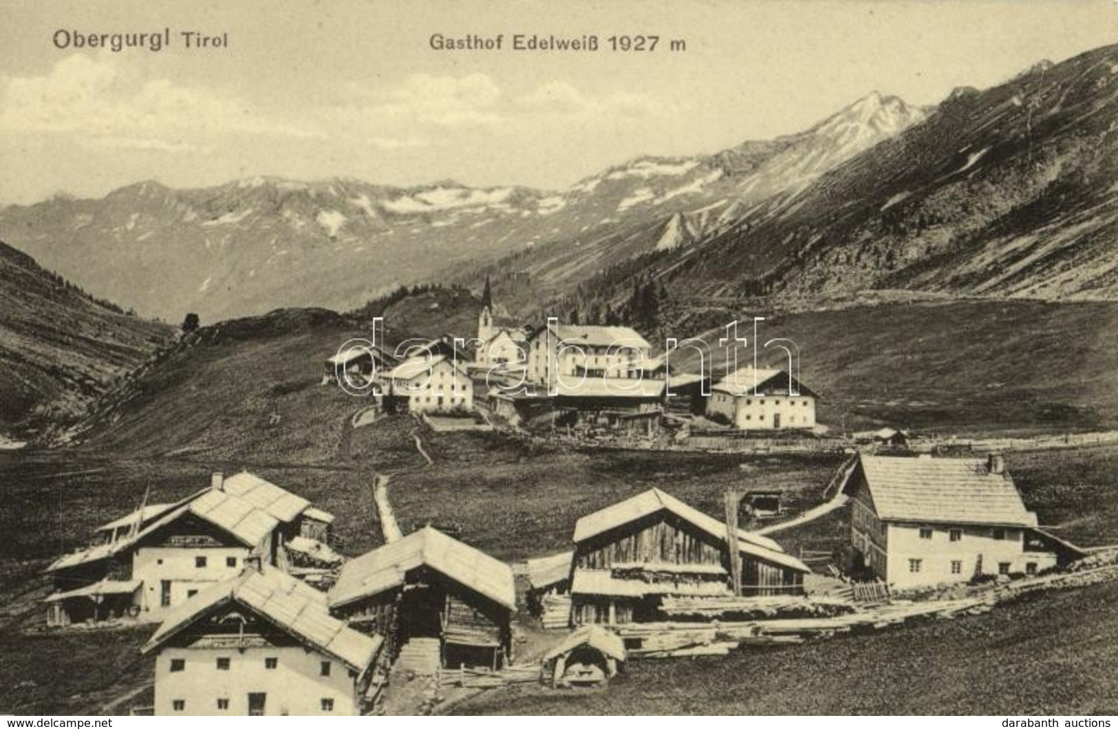 ** T1 Oberburgl (Tirol), Gasthof Edelweiss / Hotel, General View - Otros & Sin Clasificación