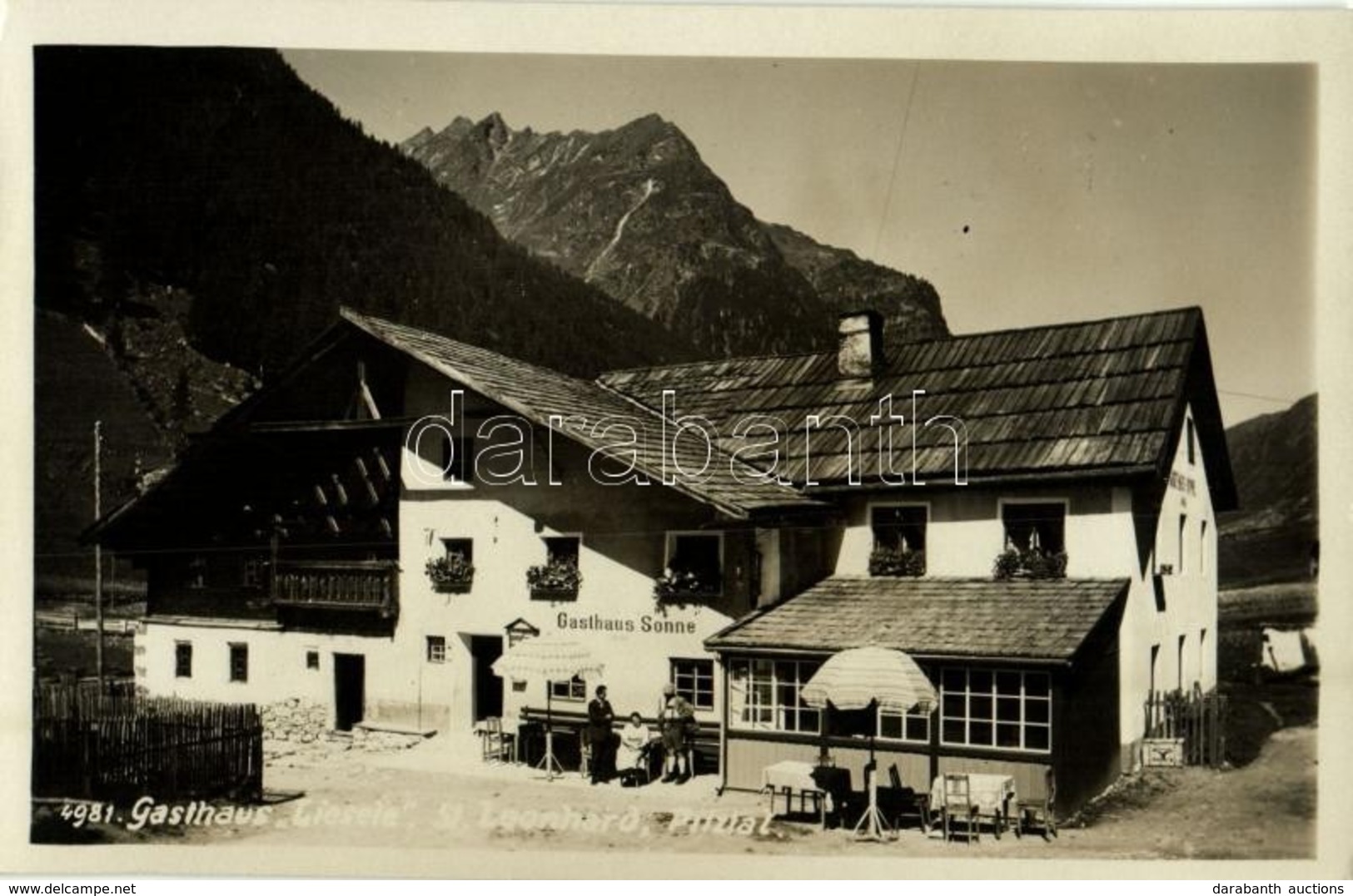 ** T1/T2 St. Leonhard Im Pitztal, Gasthaus 'Liesele' / Hotel - Other & Unclassified