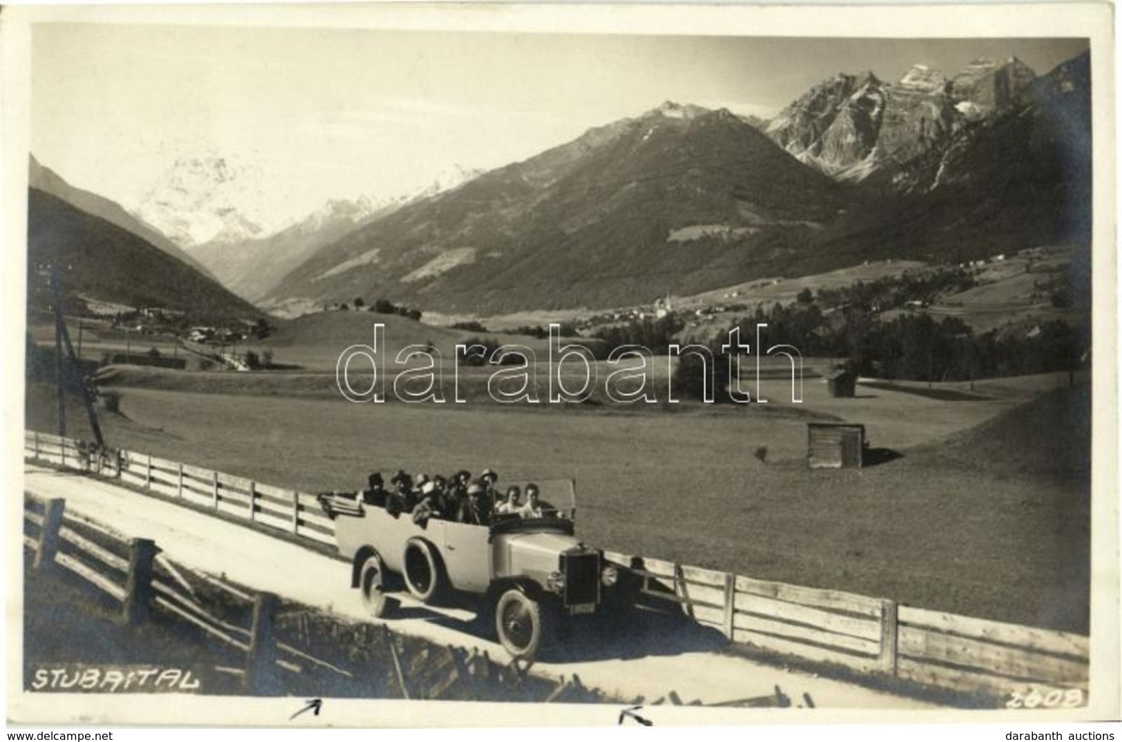 T1/T2 1936 Stubaital (Tirol) / Valley, Automobile - Other & Unclassified