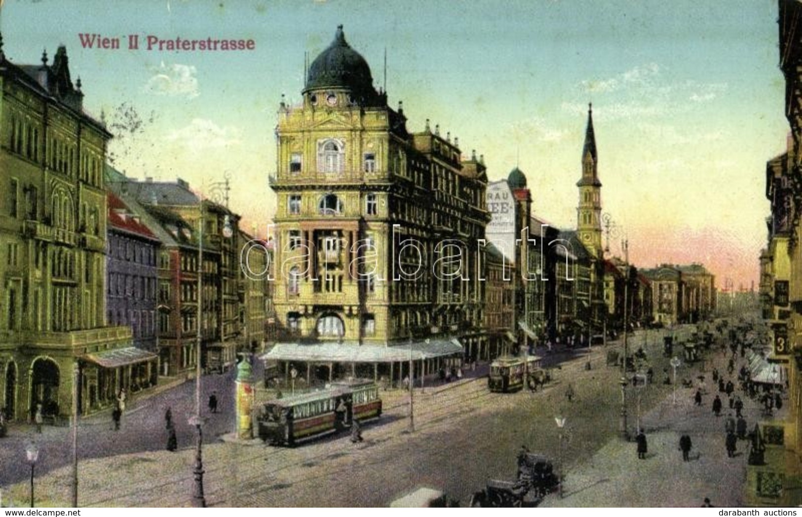 T2 Wien, Vienna, Bécs II. Praterstrasse, Trams - Otros & Sin Clasificación