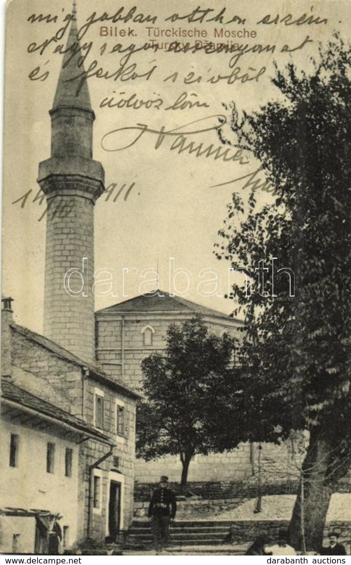 T2/T3 1911 Bilek, Türkische Moschee / Turkish Mosque, K.u.K. Soldier (EK) - Sonstige & Ohne Zuordnung
